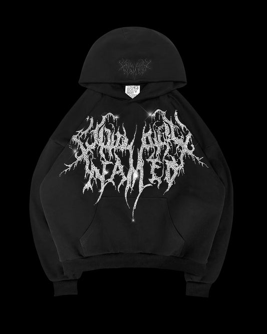 Cold Heart Rhinestone Hoodie