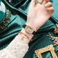Women's Rhinestone Quartz Watch with Leather strap Perfect Gift