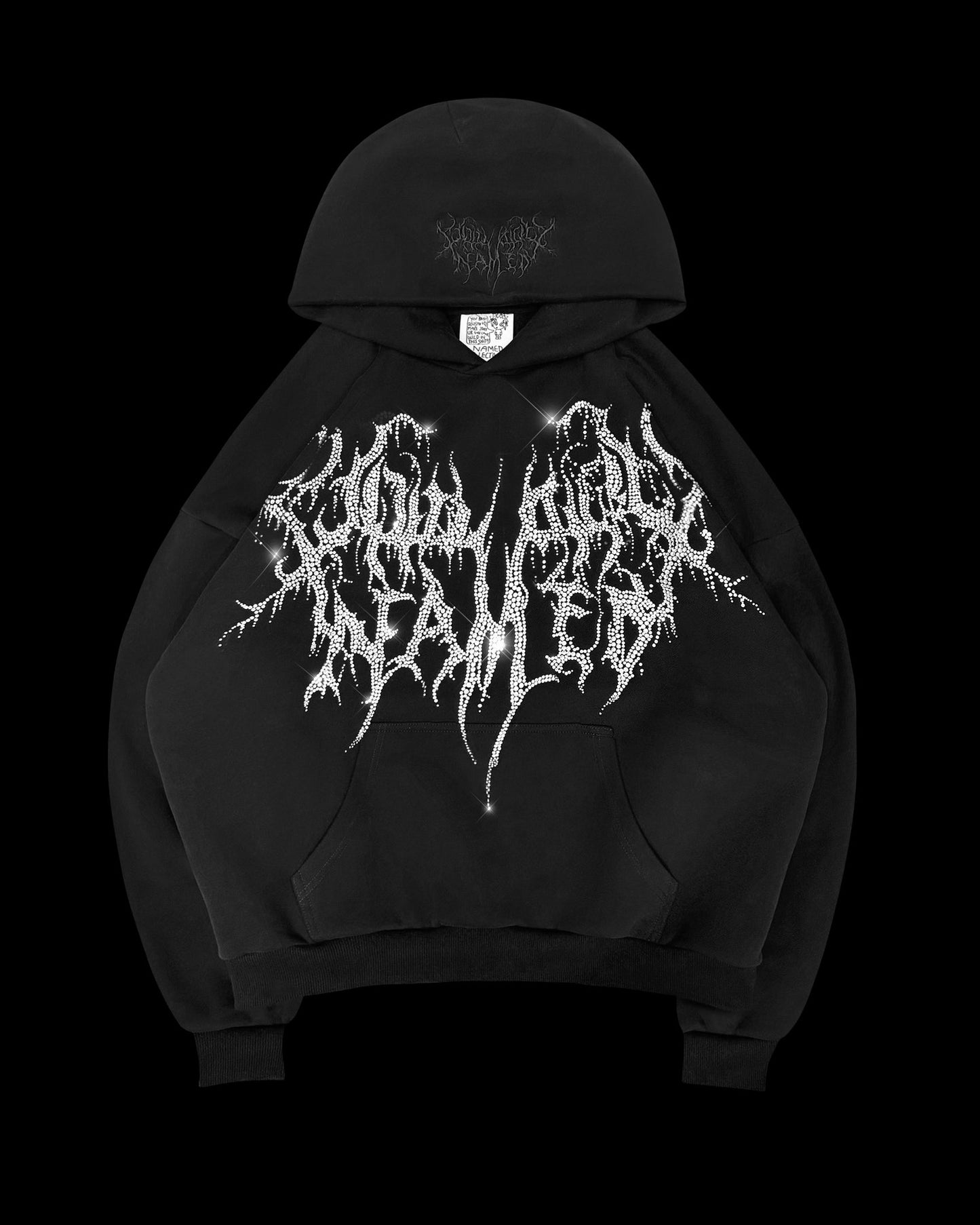 Cold Heart Rhinestone Hoodie