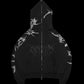 Crash Rhinestone Zip Hoodie