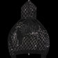 Ghost Rhinestone Zip Hoodie
